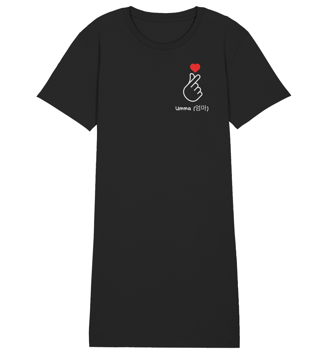 UMMA + FINGERHERZ - BEIDSEITIG - Ladies Organic Shirt Dress